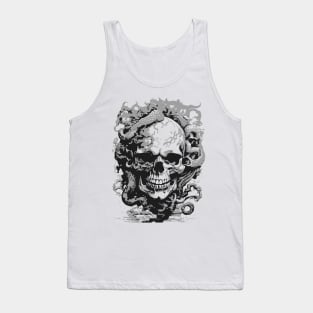 octopus skull Tank Top